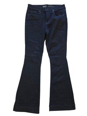 Mossimo Denim High Rise Flare Jeans Dark Wash Blue Size 10 / 30R